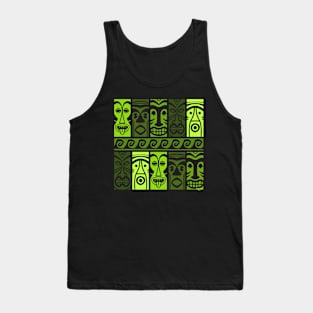 Palm Green Tikis! Tank Top